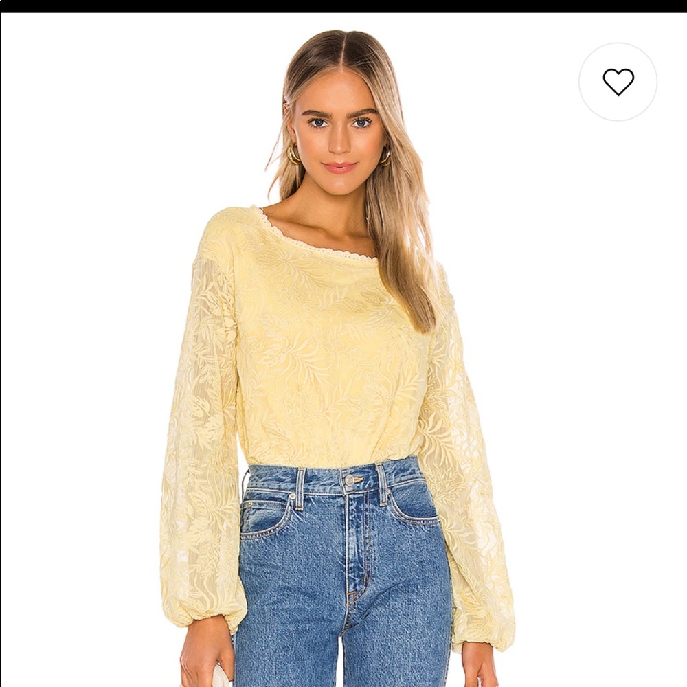 Tilly Top in Lemon Drop